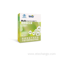 Nutritional chewable tablets with multi vitamins